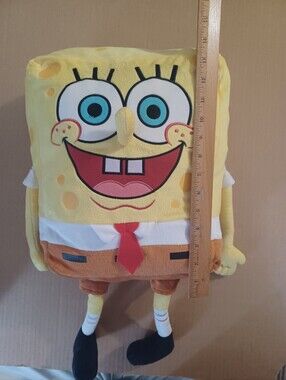 SPONGEBOB SQUAREPANTS 12in Plush Toy Nickelodeon Cartoon